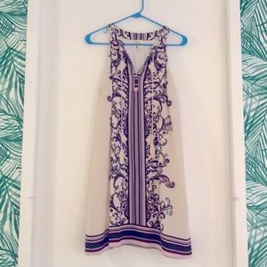 Fig and Flower White Tank Dress